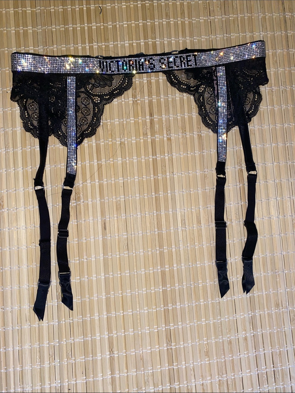 Nwt Victorias secret diamond garter belt